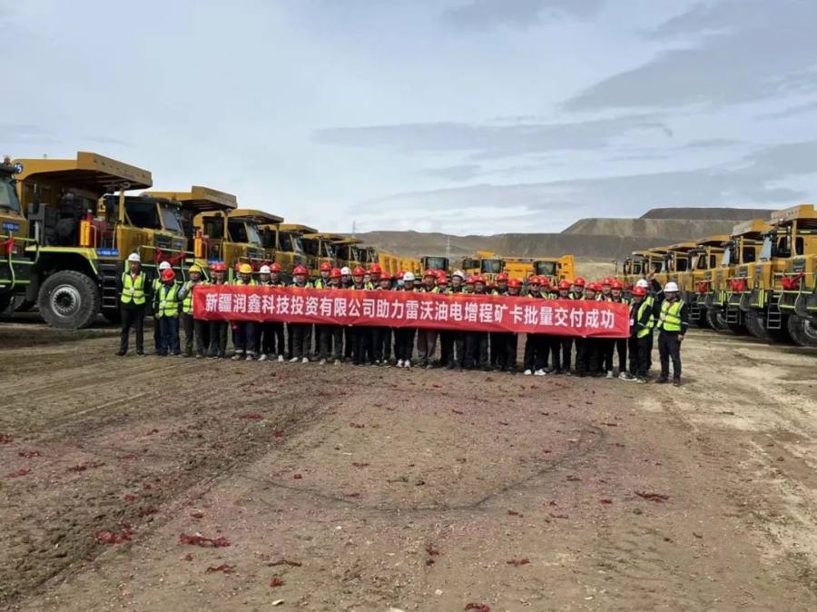 節(jié)能新標(biāo)桿，技術(shù)高集成！雷沃重工新能源礦卡交付新疆大型煤礦！